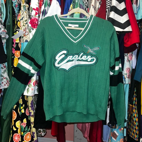 NFL eagles 🦅 heavy knit sweater - Picture 1 of 3